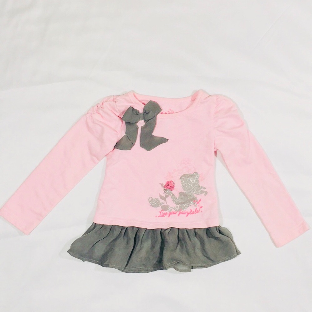 Girls Disney Long Sleeved Shirt